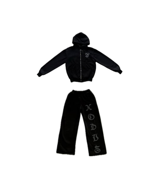 XODUS SWEATSUIT BLACK